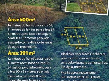 Terreno , Cachoeiras de Macacu · Excelente terreno na RJ 116 - ( Próximo a AmBev) medindo 791m² dividido em 2 lotes - Oportunidade!