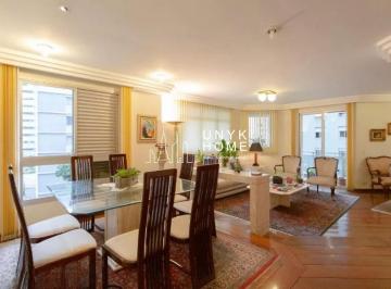 Apartamento · 198m² · 3 Quartos · 3 Vagas · Apartamento com 3 dormitórios Mobiliado em Higienópolis