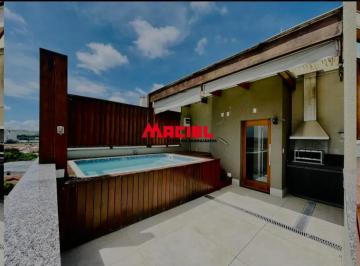 Apartamento · 140m² · 3 Quartos · 2 Vagas · Cobertura dos sonhos com terraço gourmet e piscina privativa em Taubaté!