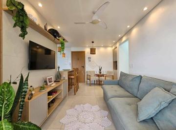 Sala · Apartamento VISTA MAR com 2 dormitórios à venda, 63 m² por R$ 750.000 - Solemar - Praia Grande/SP
