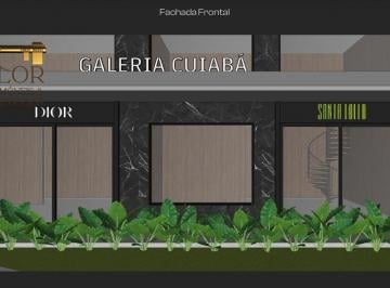 Comercial · 48m² · 14 Vagas · Loja comercial para locação na Av. Senador Metello em Cuiabá com mezanino e vitrine – 48m²