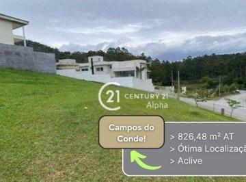 913f553c9fe54fb0a18f55e47a5c48fecb68dba1 · Terreno à venda, 826 m² por R$ 1.600.000,00 - Condomínio Campos do Conde - Santana de Parnaíba/SP