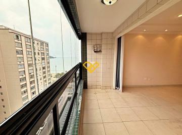 Varanda e vista · Apartamento 3 Quartos a Venda em Santos - SP