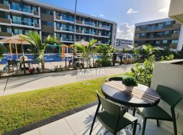 Apartamento de 1 quarto, Ipojuca · Flat Studio no térreo à venda no Mana Beach em Porto de Galinhas, Ipojuca/PE!