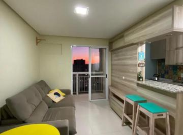 Apartamento · 61m² · 2 Quartos · 1 Vaga · Apartamento de 61 m², com 2 dormitórios, 2 banheiros e 1 vaga no bairro Protásio