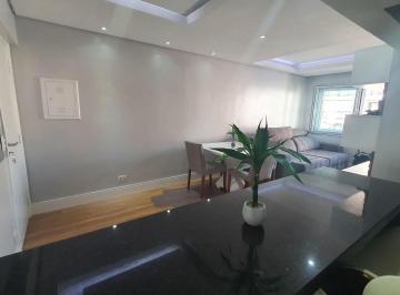 visao sala · Apartamento reformado 64m² na Vila Olímpia | 2 quartos + 1 vaga