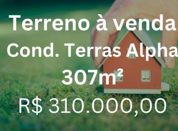 Terreno · Terreno à venda por R$ 310.000,00 - Condomínio Terras Alpha - Uberlândia/MG