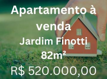 Apartamento · 82m² · 2 Quartos · 2 Vagas · Apartamento à venda, 82 m² por R$ 520.000,00 - Jardim Finotti - Uberlândia/MG