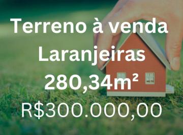 Terreno · 280m² · Terreno à venda, 280 m² por R$ 300.000,00 - Laranjeiras - Uberlândia/MG