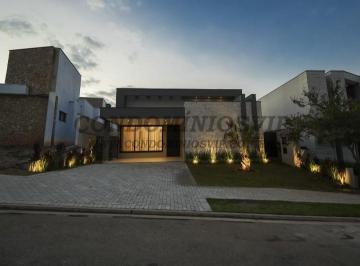 Foto 01 · Casa de luxo em condomínio Alphaville Nova Esplanada Votorantim-SP: 4 quartos, 4 suítes, 3 salas, 6