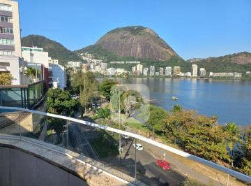 Apartamento · 140m² · 2 Quartos · 1 Vaga · BELÍSSIMA COBERTURA DUPLEX COM VISTA LIVRE PARA A LAGOA E O CRISTO REDENTOR