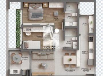 Apartamento · 104m² · 2 Quartos · Apartamento à venda - em Cacupé