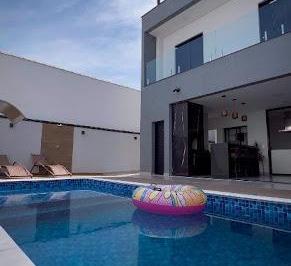 b15e52700e65b6c6d290354bb71e0f3306c1e9c3 · Sobrado com 3 dormitórios à venda, 267 m² por R$ 1.390.000,00 - Condomínio Golden Park Alfa - Soroca