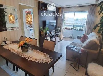 Apartamento · 88m² · 2 Quartos · 2 Vagas · Apartamento residencial frente com 2 quartos (1 suíte) em São José/SC – 88m², 2 vagas
