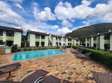 Casa · 65m² · 2 Quartos · 1 Vaga · Chalé MOBILIADO em Penedo  Porteira Fechada | 5min da Pequena Finlândia!