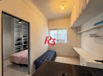 577088dcb744598c41d3cb620d2a37ea643e3f9c · Kitnet à venda, 32 m² por R$ 300.000,00 - Embaré - Santos/SP
