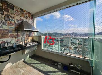 0ea7daa6064045eec8fe68eb575f856e0fe1c59c · Apartamento com 2 dormitórios à venda, 63 m² por R$ 800.000,00 - Campo Grande - Santos/SP