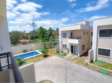 Casa · 110m² · 4 Quartos · 2 Vagas · Casa Duplex Nova com 4 quartos – Condomínio - Abrantes - Camaçari-BA