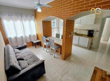 0ab25ebb624b2c5b96ab74fc6a62687928ae56d7 · Apartamento com 1 dormitórioMOBILIADO à venda, 70 m² por R$ 250.000 - Caiçara - Praia Grande/SP