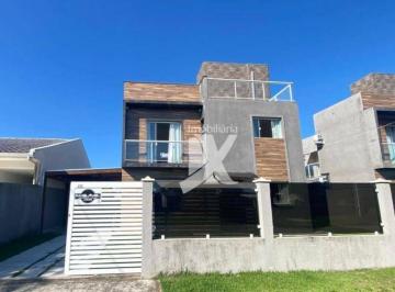 fachada · Casa com 4 dorm.( sendo que 3 são suítes) à venda, 137 m² por R$ 910.000 - Pontal do Sul - Pontal do