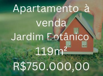 Apartamento · 119m² · 3 Quartos · 2 Vagas · Apartamento à venda, 119 m² por R$ 750.000,00 - Jardim Botânico - Uberlândia/MG
