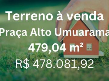 Terreno · 479m² · Terreno à venda, 479 m² por R$ 478.081,92 - Praça Alto Umuarama - Uberlândia/MG