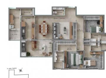 Apartamento · 134m² · 3 Quartos · 2 Vagas · Apartamento à venda no bairro Lidice - Uberlândia/MG