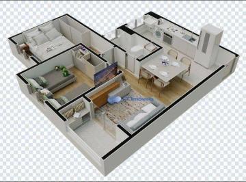 Apartamento · 48m² · 2 Quartos · 1 Vaga · Apartamento em Loteamento Villa Branca, Jacareí/SP de 48m² 2 quartos à venda por R$ 321.354,19