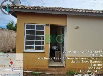 Casa · 45m² · 2 Quartos · Casa em Centro, Barretos/SP de 45m² 2 quartos à venda por R$ 93.985,80
