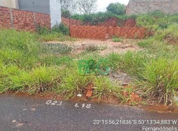 Terreno · 275m² · Terreno em Jardim Vitoria, Fernandópolis/SP de 0m² à venda por R$ 51.333,85