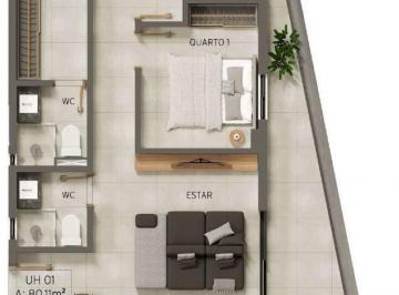 Apartamento · 66m² · 2 Quartos · 1 Vaga · Apartamento em Aeroclube, João Pessoa/PB de 66m² 2 quartos à venda por R$ 646.272,48