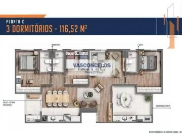 Apartamento · 116m² · 3 Quartos · 2 Vagas · Apartamento em Jardim Ismênia, São José dos Campos/SP de 116m² 3 quartos à venda por R$ 782.000,00