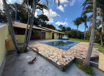 Rural · 120m² · 2 Quartos · 10 Vagas · Chácara Atibaia 1.273 m² Casa Piscina pomar Plana Escritura!