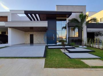 Fachada Moderna · Imperdível Casa em Condomínio à Venda em Indaiatuba-SP, 3 suítes, 207,39m², no Bairro Jardins Di Rom