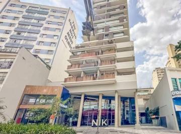 Apartamento de 1 quarto, São Paulo · Studio mobiliado à venda na Consolação 1 quarto c/ varanda 500m Hospital Sírio Libanês Bela Vista