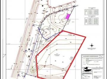 PLANIALTIMÉTRICO · ÁREA para venda VILA QUITAÚNA, OSASCO