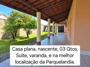 Casa de 3 quartos, Fortaleza · Casa plana 3 quartos, Suíte, 15m x 25m de fundo no melhor da Parquelândia