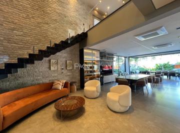 Casa · 437m² · 3 Quartos · 4 Vagas · Sobrado à venda em Campinas, Alphaville Dom Pedro 2, com 3 suítes, com 437 m²