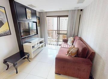 Apartamento · 86m² · 3 Quartos · 1 Vaga · Flat disponível para locação no Matiz Manhattan Hotel no Brooklin, com 86m², 3 dormitórios e 1 vaga