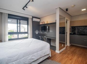 Apartamento · 40m² · 1 Quarto · Loft 40m² na Cidade Baixa com 1 dormitório mobiliado e infraestrutura