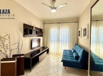 Apartamento · 54m² · 1 Quarto · 1 Vaga · Apartamento 1 Dormitório Mobiliado com Vista para o Mar no Maracanã – R$ 410.000,00