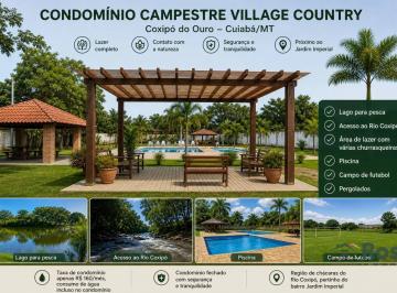 Terreno · 150m² · Terrenos em condomínio para venda, área Rural De Cuiabá, Cuiabá