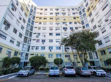 Apartamento · 56m² · 2 Quartos · 1 Vaga · Apartamento de 2 dormitórios e 1 vaga de garagem no bairro Cristal.