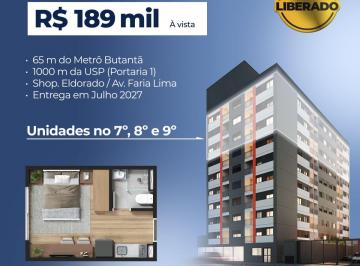 Apartamento de 1 quarto, São Paulo · Studio 17m² Tipologia R2V ao lado da Estação Butantã do Metrô