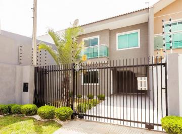 Casa · 97m² · 3 Quartos · 2 Vagas · Sobrado 3 Quartos no Uberaba, de alto padrão, com moveis planejados, churrasqueira e 2 vagas