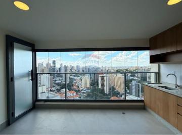 Apartamento · 127m² · 3 Quartos · 2 Vagas · RE/MAX Aluga Apartamento Moderno Yard Cambuí 15º andar, 3 suítes e varanda gourmet 127 m²-R$ 9.500,0