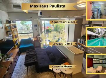 Apartamento · 78m² · 2 Quartos · 2 Vagas · Apartamento 78m² no MaxHaus Paulista | 2 Quartos (1 Suíte) | 2 Vagas