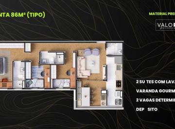 Apartamento de 3 quartos, São Paulo · Apartamento com 3 quartos e 86m² (Ao lado Morumbi Town na planta com terraço gourmet ampla sacada