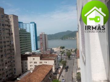 Apartamento · 50m² · 1 Quarto · Apartamento mobiliado a apenas 150 metros da Praia do Gonzaguinha – SP