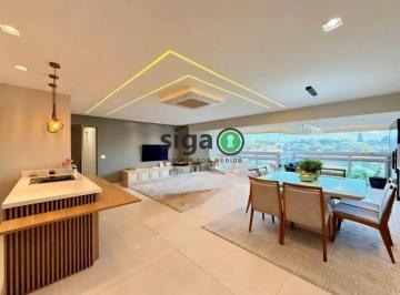 Apartamento · 154m² · 3 Quartos · 3 Vagas · Apartamento para locação Campo Belo 154m², 3 suítes, reformado, varanda gourmet, vista verde